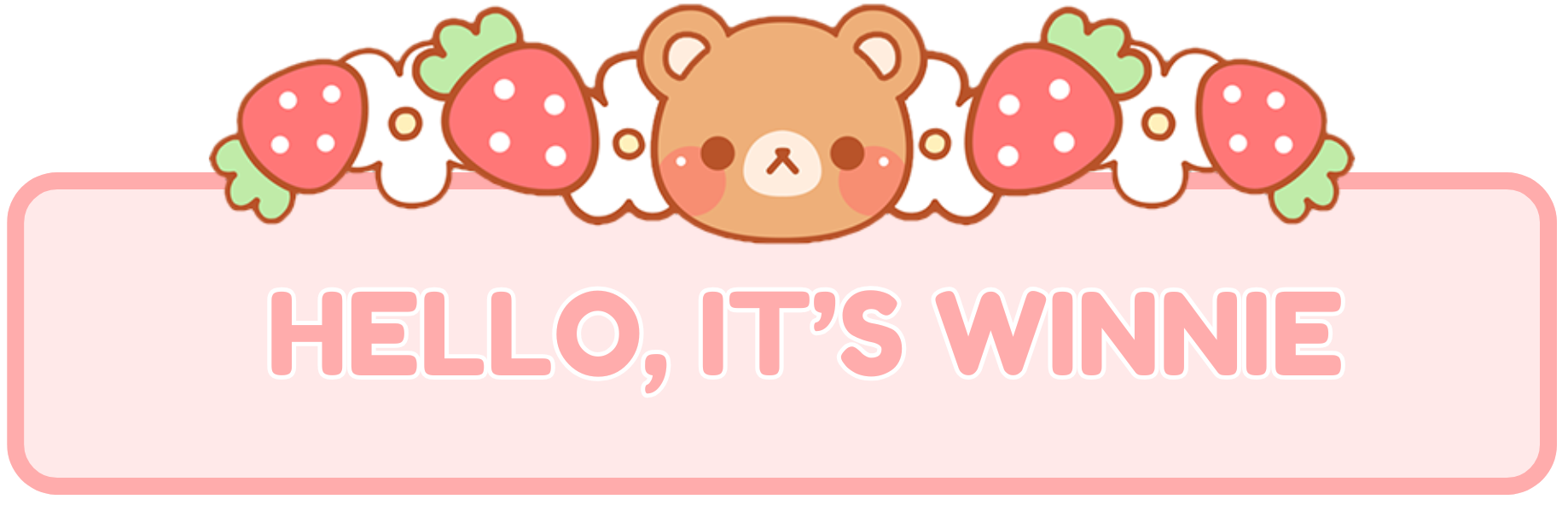 Hello, its Winnie